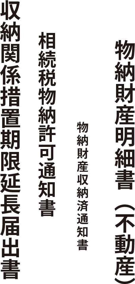 物納財産明細書（不動産）